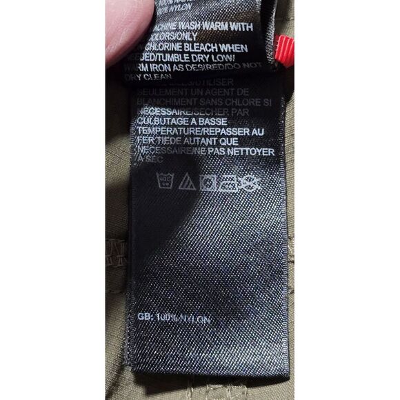 NORTH‎ FACE Ripstop Women Sz 6 Shorts Hiking Outdoor Active 14" Inseam OD Green - Picture 9 of 12